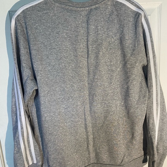 gray adidas sweatshirt - Picture 2 of 2